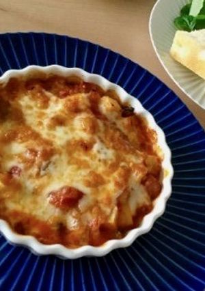 *いろいろ野菜のトマトグラタン*-レシピのメイン写真