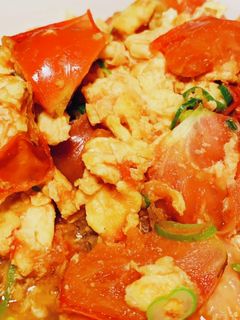 【中華定番】トマト玉子炒め-レシピのメイン写真