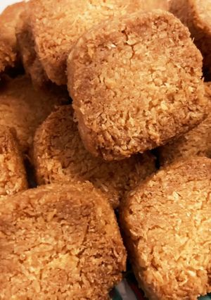 簡単！グルテンフリー！ココナッツクッキー-レシピのメイン写真
