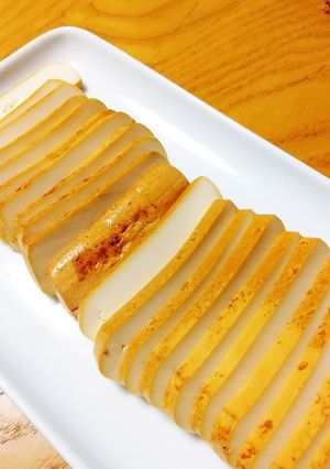 スモークポットで作る豆腐の燻製(塩味)-レシピのメイン写真