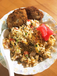 簡単カニチャーハン-レシピのメイン写真