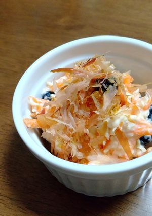 人参とお豆の白和えサラダ-レシピのメイン写真