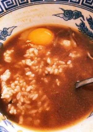 サッポロ一番みそラーメンでおじや-レシピのメイン写真