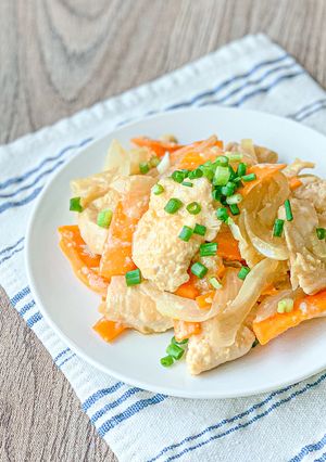 鶏むね肉のうまうま味噌炒め*簡単*節約-レシピのメイン写真