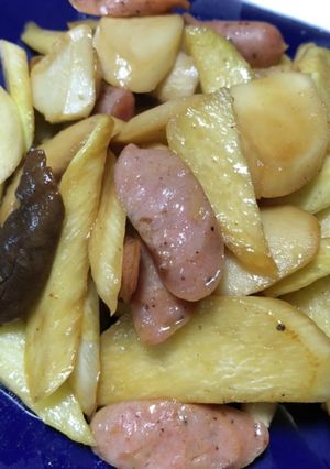 まこもだけのバターしょうゆ炒め-レシピのメイン写真