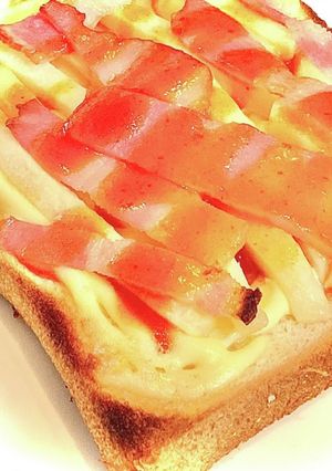 冷凍ポテトandチリソース！トースト！！-レシピのメイン写真