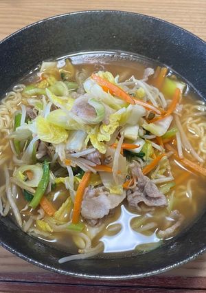野菜たっぷり味噌ラーメン-レシピのメイン写真