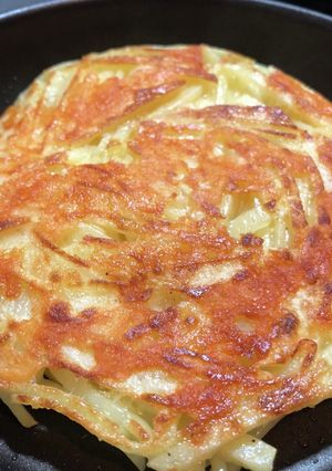 簡単美味！切って焼くだけハッシュドポテト-レシピのメイン写真