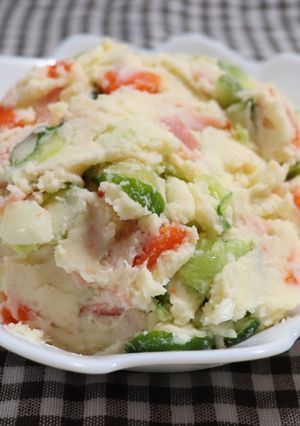 食感美味しいポテトサラダ-レシピのメイン写真
