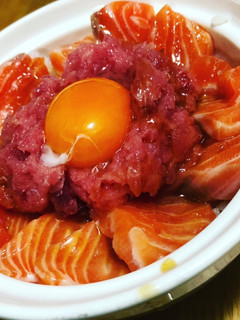 海鮮丼(酢醤油で…)-レシピのメイン写真