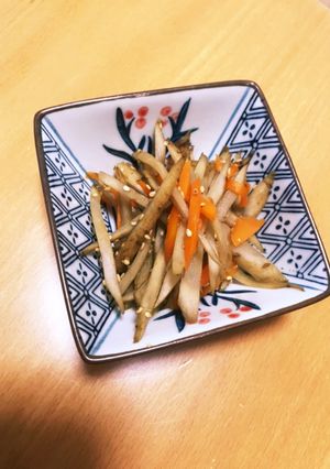 きんぴらごぼう-レシピのメイン写真