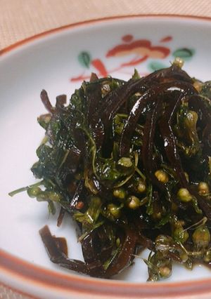 胡麻油香るシソの実塩昆布佃煮-レシピのメイン写真