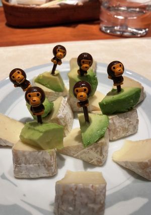 アボカドとチーズのピンチョス-レシピのメイン写真