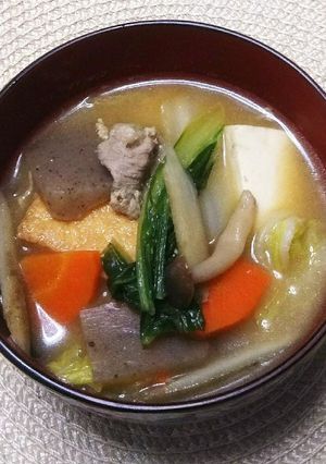具たっぷり豚汁-レシピのメイン写真