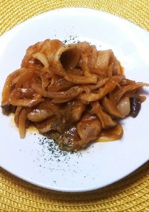 ポークストロガノフ-レシピのメイン写真