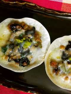 納豆・海苔の佃煮・小松菜の和ピザ-レシピのメイン写真
