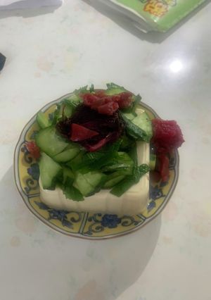 梅冷奴-レシピのメイン写真