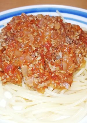 合挽き肉のトマト煮込み-レシピのメイン写真