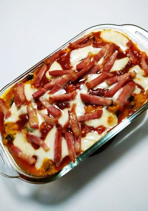 ★かぼちゃのミートソースグラタン★-レシピのメイン写真