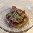 まぐろととろろ昆布のオリーブオイルあえ