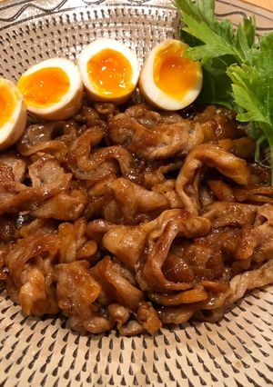 簡単！！豚バラ☆マーマレード♡醤油ソース-レシピのメイン写真