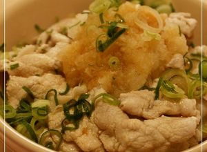 夏にぴったり♡ヘルシー豚みぞれ丼-レシピのメイン写真