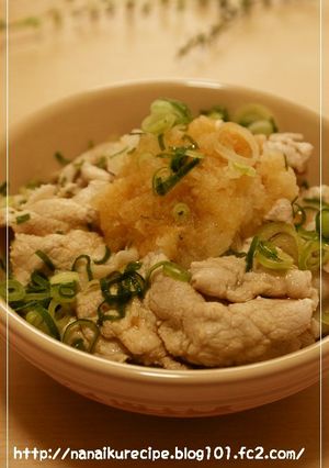 夏にぴったり♡ヘルシー豚みぞれ丼-レシピのメイン写真