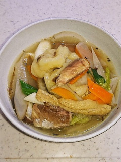 具沢山サバ缶すいとん-レシピのメイン写真