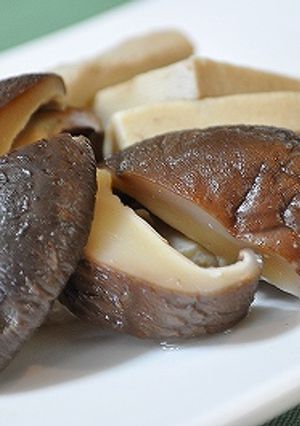 干しシイタケと高野豆腐の含め煮-レシピのメイン写真