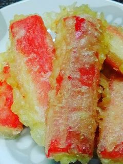 カニカマの天ぷら-レシピのメイン写真