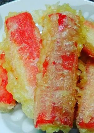 カニカマの天ぷら-レシピのメイン写真