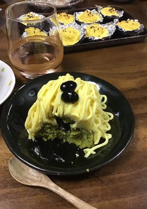 大人な風味♡さつまいもモンブラン-レシピのメイン写真