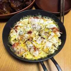 รูปของ えのきベーコンのチーズ焼き＊ハチミツかけ
