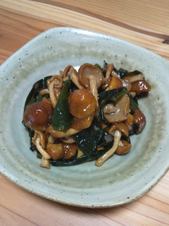 なめことわかめの和え物-レシピのメイン写真