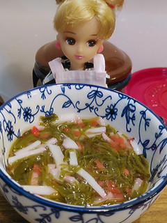 リカちゃん♡めがぶの酢の物(紅生姜味)-レシピのメイン写真
