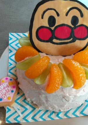 1歳誕生日☆スマッシュケーキ☆-レシピのメイン写真