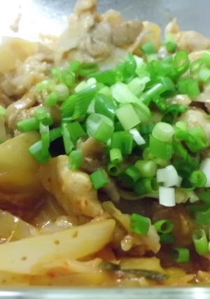レンジで豚キムチ-レシピのメイン写真