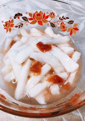 長芋の梅入り酢の物-レシピのメイン写真