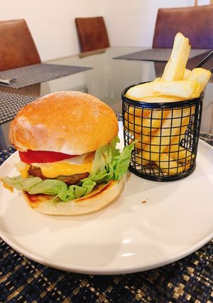 キウイバーガー(ラム肉)-レシピのメイン写真