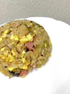 冷凍ご飯でパラパラ絶品高菜チャーハン-レシピのメイン写真