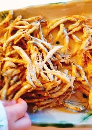 子も大絶賛◎ワカサギのオーブン揚焼き!-レシピのメイン写真