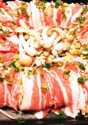ホットプレート で焼きしゃぶ♪-レシピのメイン写真