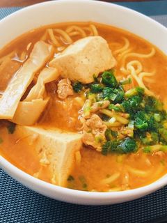 キムチ味噌ラーメン(キムチ鍋リメイク)-レシピのメイン写真