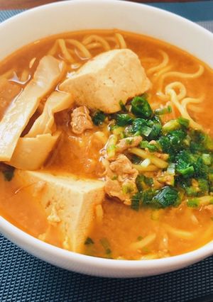 キムチ味噌ラーメン(キムチ鍋リメイク)-レシピのメイン写真