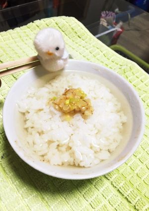 大人用ネギ塩茶漬け ご飯のお供 塩ダレ-レシピのメイン写真