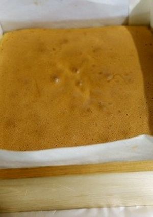 カステラ　枠作りから-レシピのメイン写真