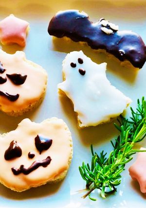ハロウィン☆アイシングトースト♪-レシピのメイン写真