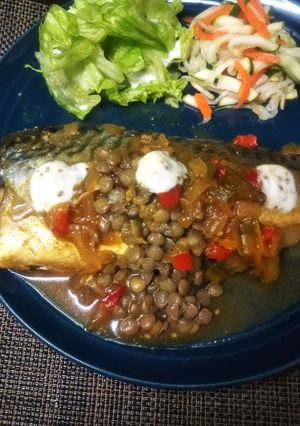 カレー風味のエスニック鯖みそ煮-レシピのメイン写真