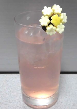 オリジナルモクテル「お花畑」-レシピのメイン写真