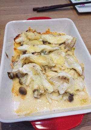 ヒラメの味噌マヨガーリックチーズ焼き-レシピのメイン写真
